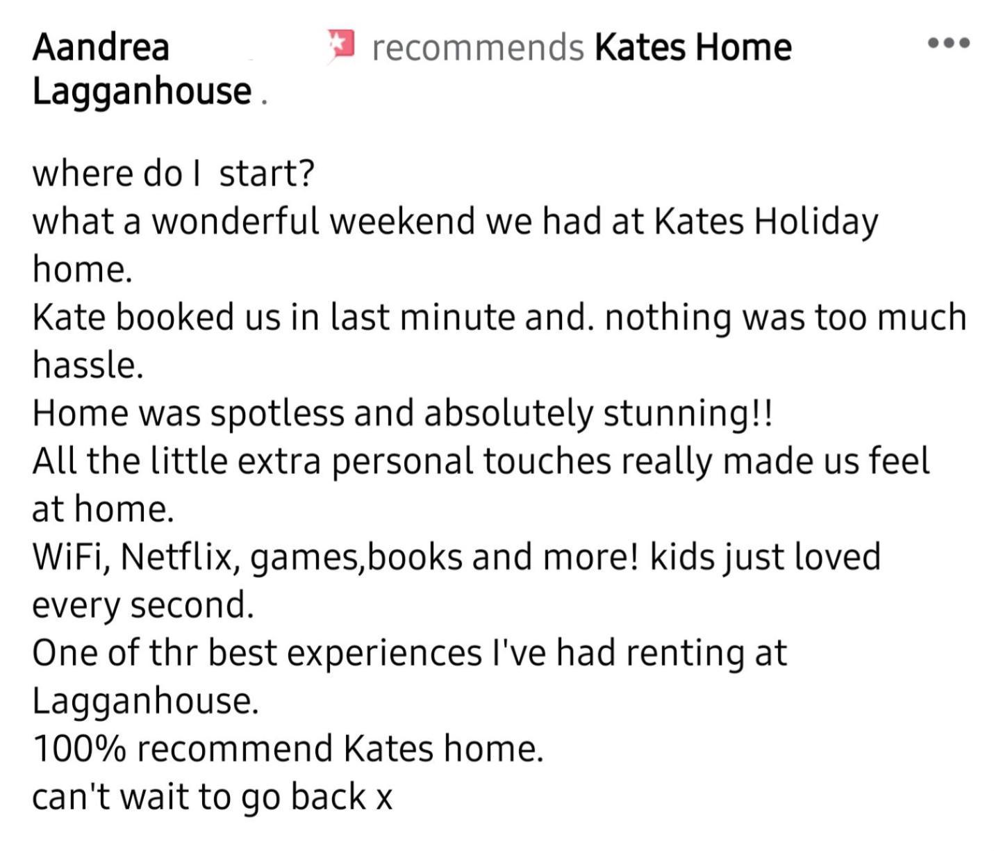 Kates Home Lagganhouse Woodland Way 19 Ballantrae 외부 사진